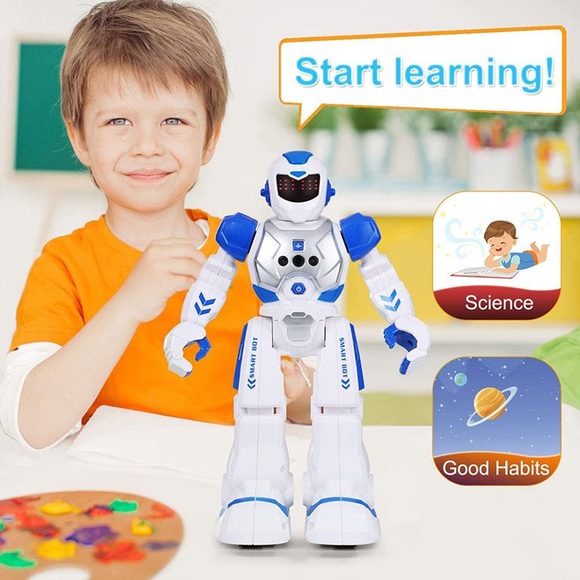 ⭐️NWT Smart Intelligent Robot Educational RC
Toy with Infrared Controller ⭐️ - Picture 6 of 8